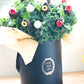Dipped Strawberry Sunflower Rose Cylinder