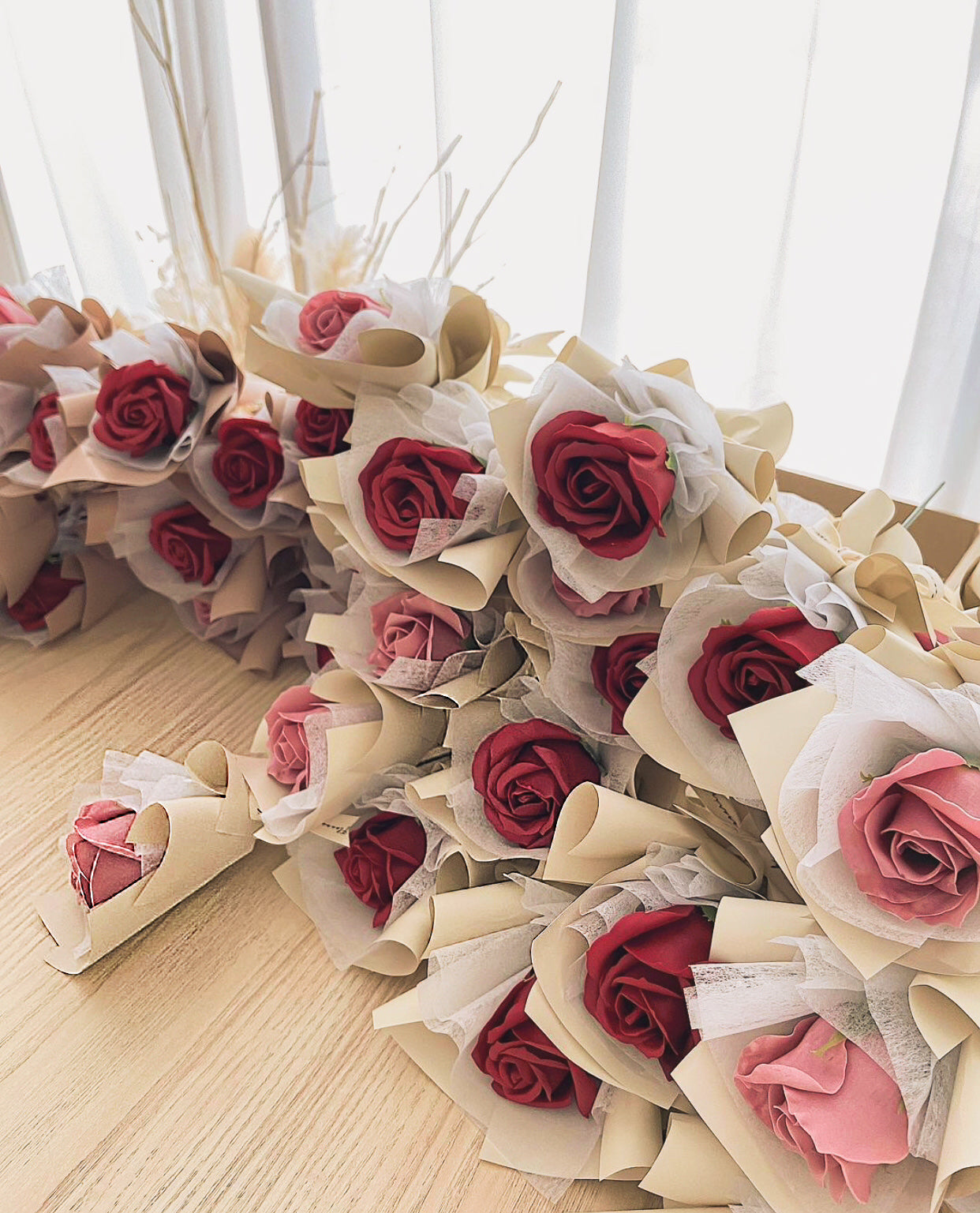 Wrapped Roses - For Pick Only