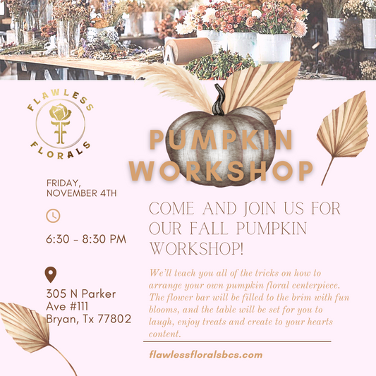 Fall Pumpkin Workshop